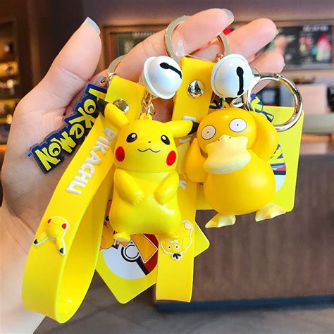 Pokemon Action Figure Pikachu Keychain RykaMall