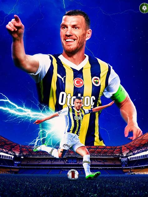 Edin Dzeko Edin Dzeko poster Dzeko wallpaper Dzeko Fenerbahçe