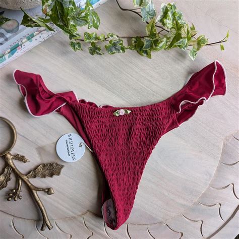 Wild Lovers Cherry Blossom Bikini Bottom In Depop