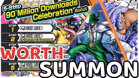 90 Million Celebration Scout SUMMON Bounty Rush One Piece OPBR