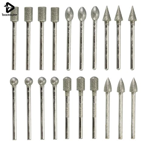 Aliexpress Buy High Quality Pcs Set Diamond Grinding Burr Drill