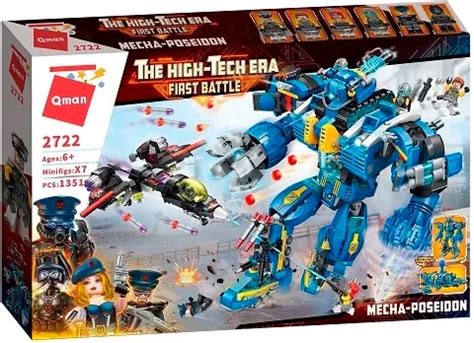 Конструктор Qman The high-tech Era 2722 Трансформер Посейдон купить ...