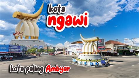 Kota Ngawi Kondisi Terkini Kabupaten Ngawi Jawa Timur Youtube