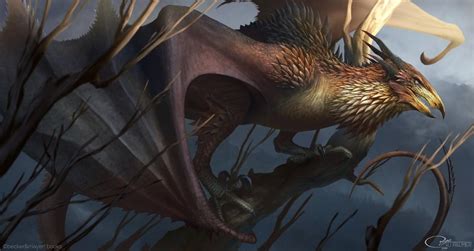 An Amazing Gallery Of Mythical Dragons By Artist Arvelis