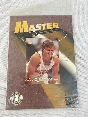 Topps Stadium Club Master Photo Set Houston Rockets Hakeem