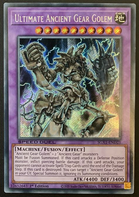 Mavin Yugioh Speed Duel Gx Secret Rare St Edition Ultimate