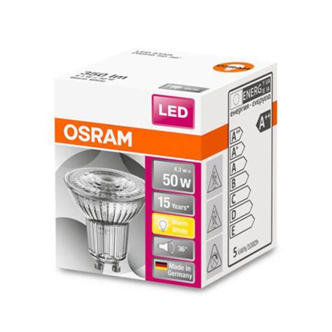 Osram Led Reflektor Star Gu W Warmwei Lampenwelt De