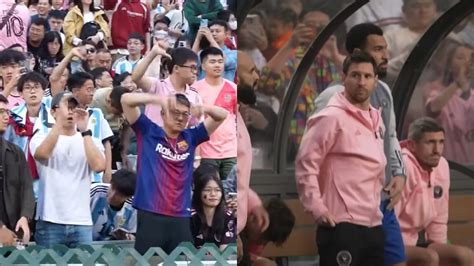 Chinese fans slam Lionel Messi for sitting out HK match but playing in ...