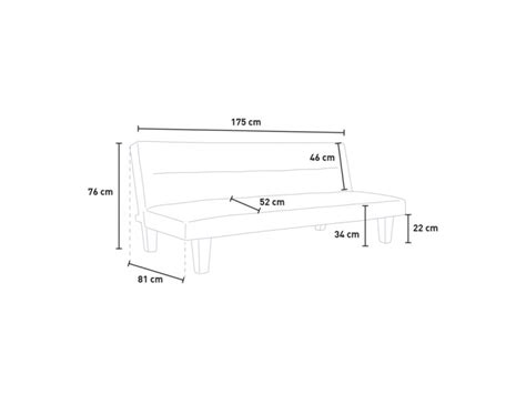 Canap Convertible Places Clic Clac En Microfibre Effet Velours