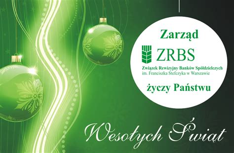 Wesołych Świąt Bożego Narodzenia ZRBS