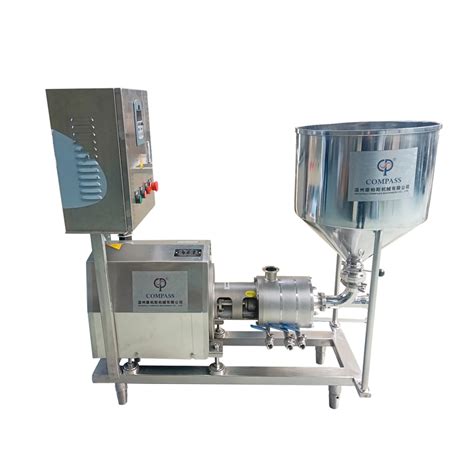 Trl Pipeline High Shear Dispersing Emulsifying Pump With L Hopper