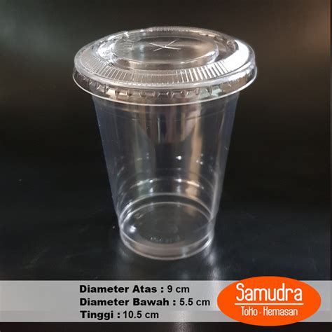 Jual Gelas Plastik Pet Oz Tutup Plastic Cup Kota Bandung