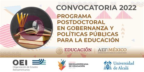 Programa Postdoctoral En Gobernanza Y Políticas Públicas Para La