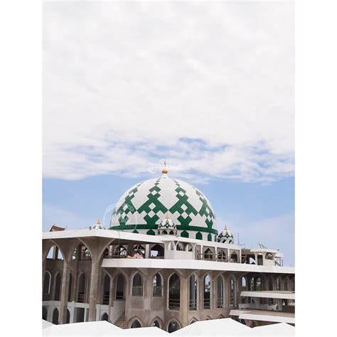 Kubah Masjid Enamel Galvalum Stainless GRC Di Kepulauan Selayar