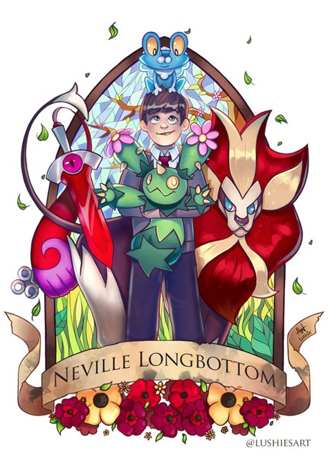 Pottermon Neville Longbottom By Lushies Art On Deviantart Harry