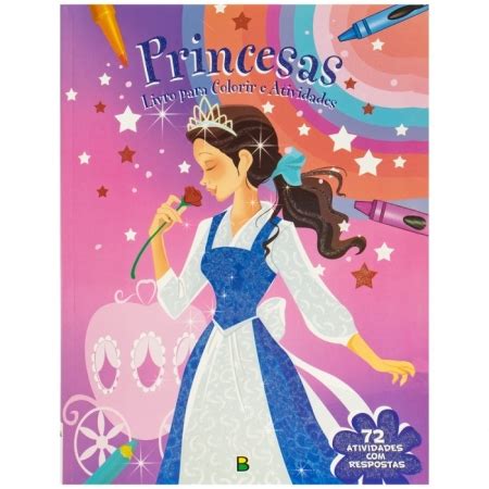 Livro Para Colorir E Atividades Princesas Todolivro Mimos D Ajuda