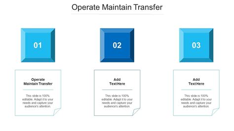 Operate Maintain Transfer Ppt Powerpoint Presentation Professional Show