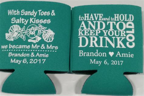 Awesome Photo of Wedding Koozie Ideas - regiosfera.com