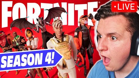 Live Fortnite Chapter 4 Season 4 Is Here Youtube