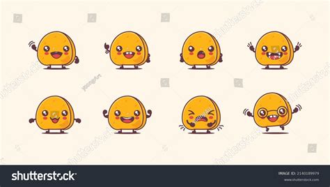 Samosa Cartoon Vector Illustration Traditional Indian Stock Vector (Royalty Free) 2140189979 ...