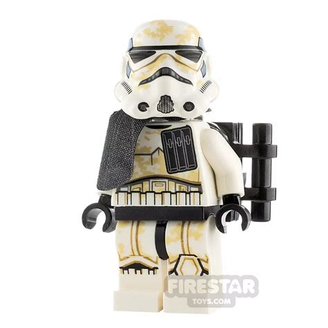 Lego Star Wars Minifigure Sandtrooper With Black Pauldron