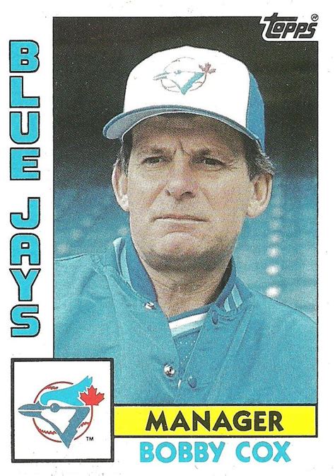 1984 Topps 202 Bobby Cox Trading Card Database