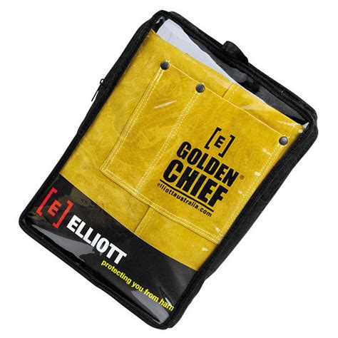 Elliotts Golden Chief Premium Welding Apron Tias Total Industrial