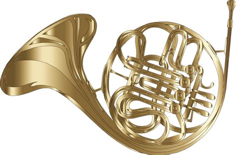 french horn art