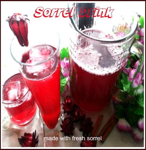 The Best Trinidad Sorrel Drink Caribbean Recipes Delicious Cocktails