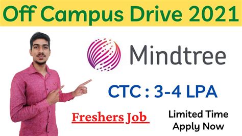 Mindtree Recruitment Batch Mindtree Off Campus