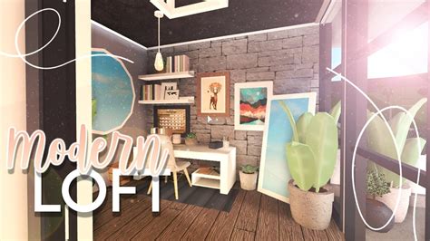 BLOXBURG || Modern Loft || Speed Build - YouTube