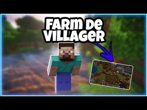 Como Fazer A Farm De Villager Mais F Cil Do Minecraft Youtube