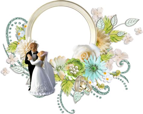 Cadre Mariage Png Wedding Frame Transparent Png