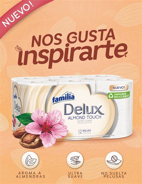 Campaña Familia Delux Almond Touch Behance