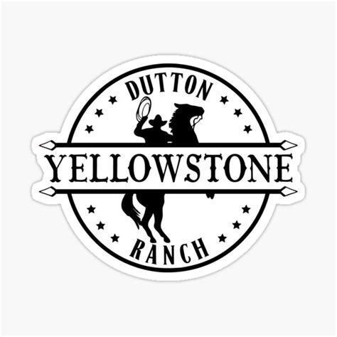 Yellowstone Ranch Stickers Redbubble