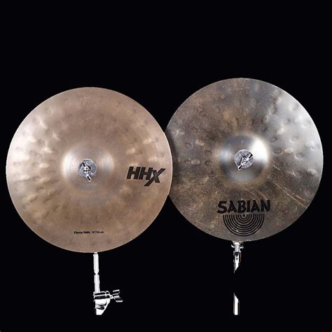 Sabian 13 HHX Fierce Hi Hat Cymbal Pair 1469 794g 1350g Reverb