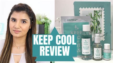 REVIEW KEEP COOL SOOTHE BAMBOO TONER SERUM LOTION INTENSIVE CALMING