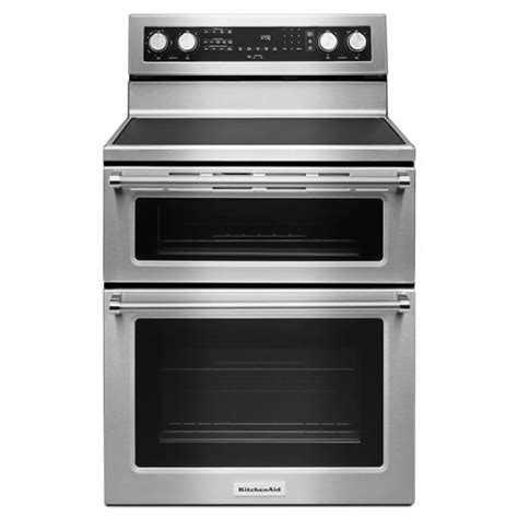 Kitchenaid Kfed500ess 30 Inch 5 Burner Electric Double Oven Convection Range Kfed500ess