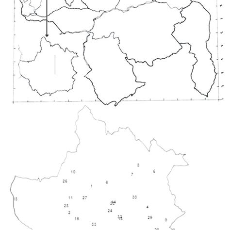 Location of Trujillo State in Venezuela. Fig. 2. Map of the Trujillo ...