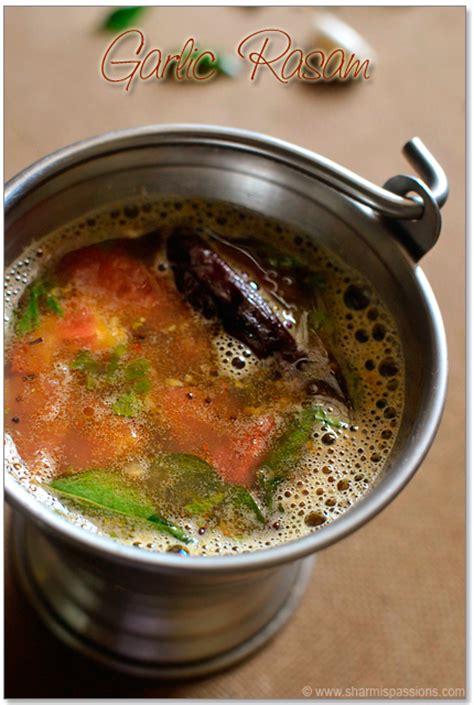 Garlic Rasam Recipe Poondu Rasam How To Make Rasam Easy Rasam