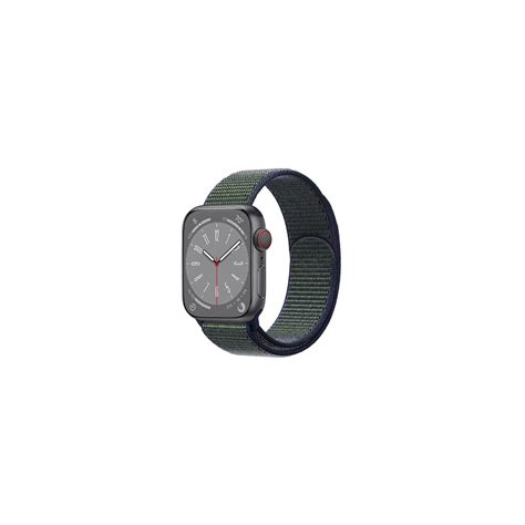 Nylon Armband Apple Watch Mm Midnight Fog Elgiganten