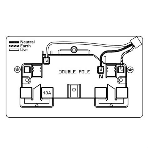 Hamilton Sheer Cfx Gloss White Gang A Double Pole Switched Socket