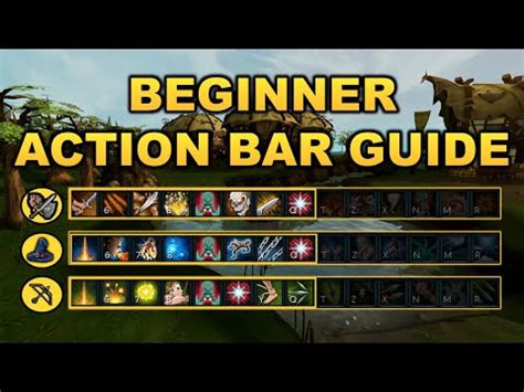 RuneScape 3 Complete Beginner Action Bar Guide 2020 YouTube