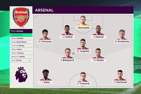 We Simulated Arsenal Vs Everton To Get A Premier League Score