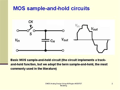 Cmos Analog Design Using Allregion Mosfet Modeling Chapter