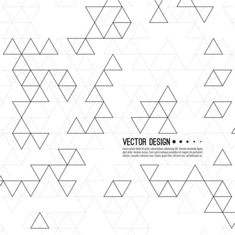 intersecting triangles stock illustrations royalty  vector