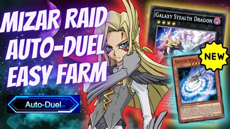 F2P AUTO DUEL EASY RAID FARM DECK Mizar Unlock Event Yu Gi Oh