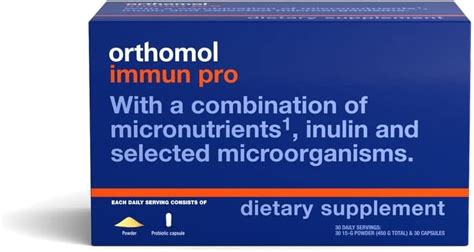 Amazon Orthomol Immun Pro Immune Support Supplement Day