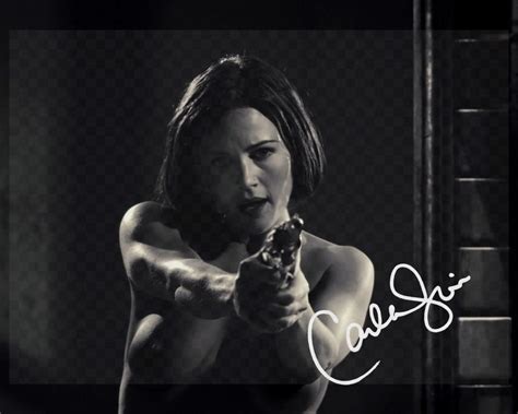 Carla Gugino Signed Autographed Photo Sin City Nude Topless Etsy