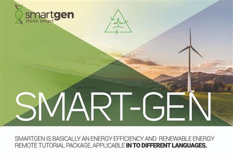 Smart Gen Enerji Verimlili I Ve Yenilenebilir Enerji Uzaktan E Itim